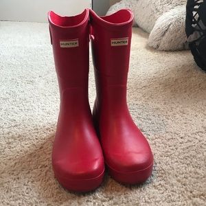 Hunter by Target Red Rainboots